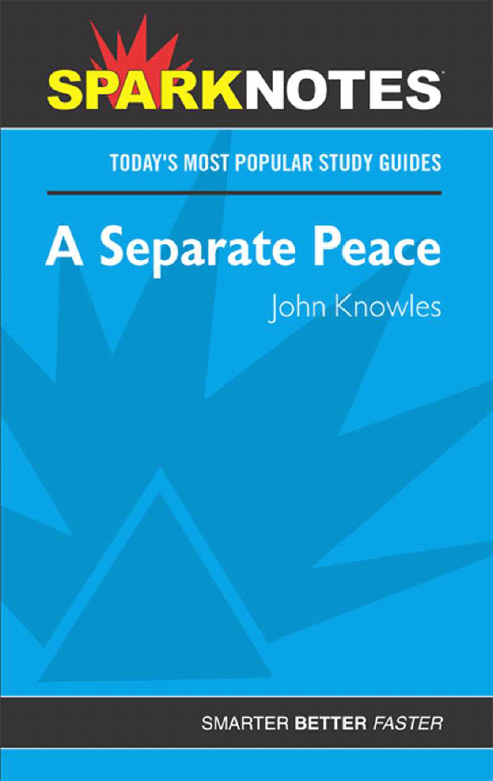 Title details for A Separate Peace (SparkNotes) by SparkNotes - Available